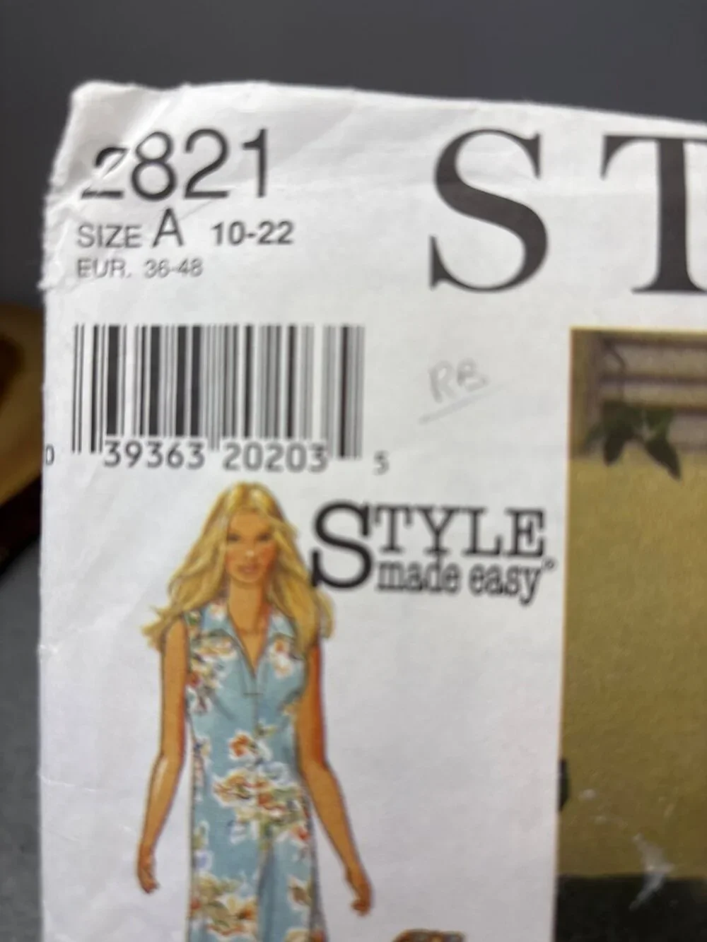 Style Sewing Pattern 2821 Polo Collar Dress Size 10 12 14 16 18 20 22 Uncut 1996